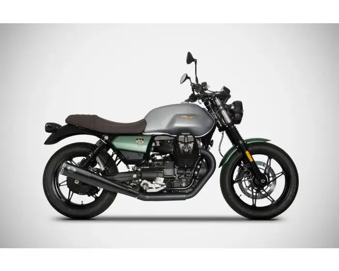 ZARD Exhaust Slip-on Black Coating Moto Guzzi V7 850 2021-